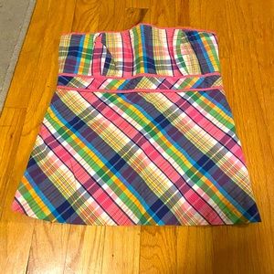 Vintage Lily Pulitzer strapless top